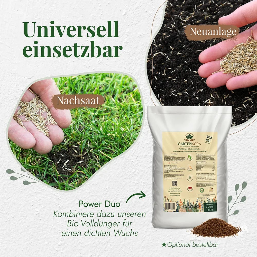 Rasensamen für den Garten | Qualität für kräftige Saat