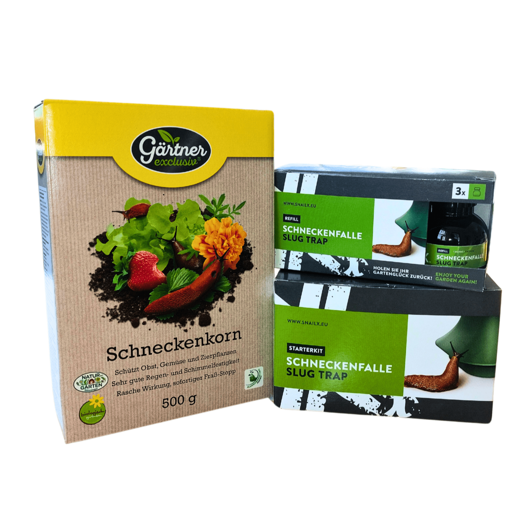 Schneckenfalle-Set – Gartenkorn
